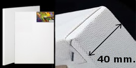 Lerret i Deep Edge fra Kunstnerbutikken. Malelerret i lin til rimelige priser. Stort utvalg i malelerret til kunstmaling. Lerret i alle størrelser lages på bestilling.